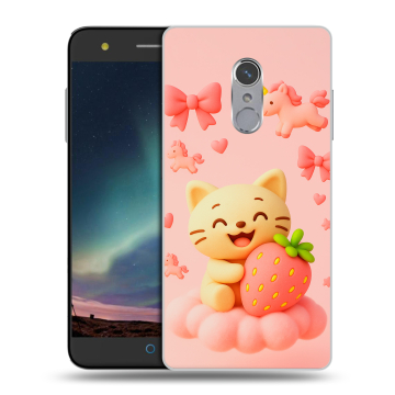Силиконовый чехол на ZTE Blade V7 Plus с принтом для девочек Силиконовый чехол на ZTE Blade V7 Plus с принтом для девочек