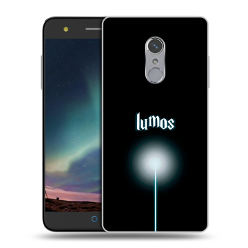 Силиконовый чехол на ZTE Blade V7 Plus с принтом Harry Potter Гарри Поттер