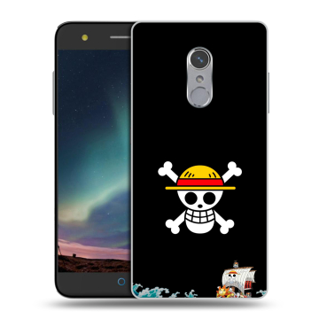 Силиконовый чехол на ZTE Blade V7 Plus с принтом One Piece Ван Пис