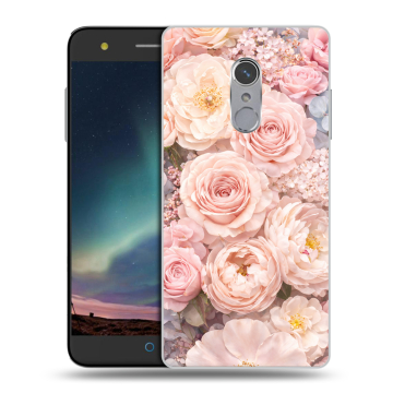 Силиконовый чехол на ZTE Blade V7 Plus с принтом женский Силиконовый чехол на ZTE Blade V7 Plus с принтом женский