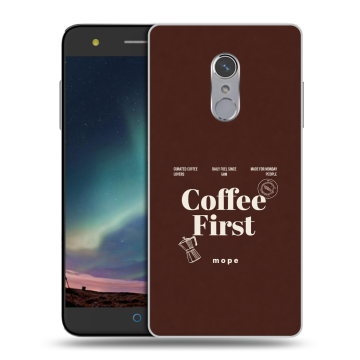 Силиконовый чехол на ZTE Blade V7 Plus с принтом женский Силиконовый чехол на ZTE Blade V7 Plus с принтом женский