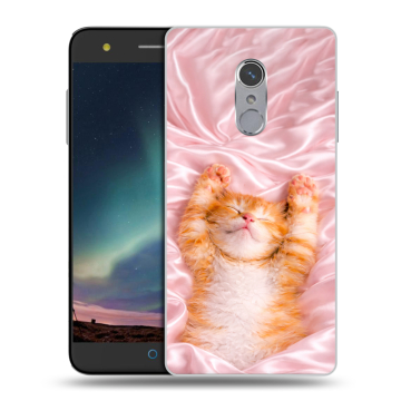 Силиконовый чехол на ZTE Blade V7 Plus с принтом женский Силиконовый чехол на ZTE Blade V7 Plus с принтом женский