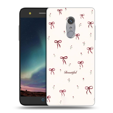 Силиконовый чехол на ZTE Blade V7 Plus с принтом для девочек