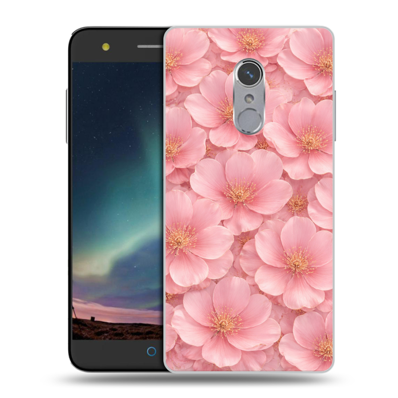 Силиконовый чехол на ZTE Blade V7 Plus с принтом женский Силиконовый чехол на ZTE Blade V7 Plus с принтом женский