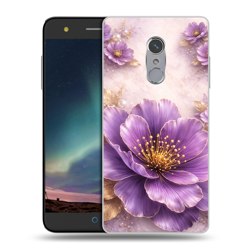 Силиконовый чехол на ZTE Blade V7 Plus с принтом женский Силиконовый чехол на ZTE Blade V7 Plus с принтом женский