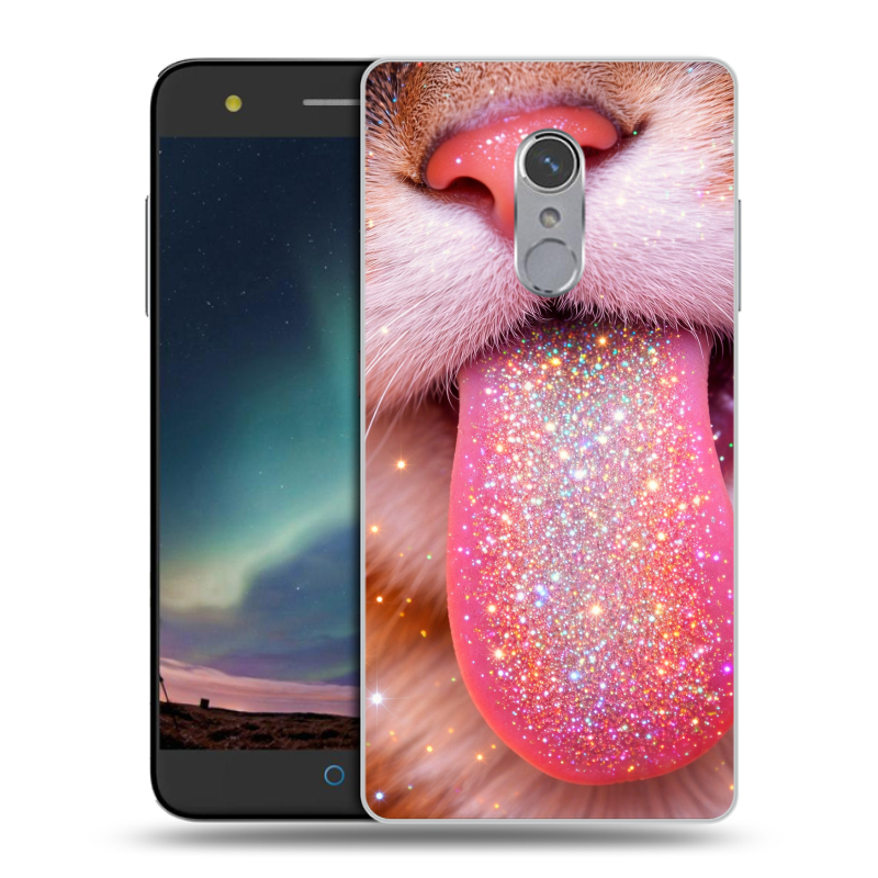Силиконовый чехол на ZTE Blade V7 Plus с принтом для девочек Силиконовый чехол на ZTE Blade V7 Plus с принтом для девочек