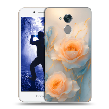 Силиконовый противоударный чехол на Huawei Honor 6A с принтом Женский Силиконовый противоударный чехол на Huawei Honor 6A с принтом Женский