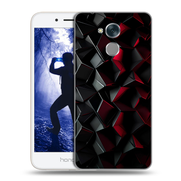 Силиконовый противоударный чехол на Huawei Honor 6A с принтом Абстракция Силиконовый противоударный чехол на Huawei Honor 6A с принтом Абстракция