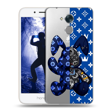 Силиконовый противоударный чехол на Huawei Honor 6A с принтом Луи робот