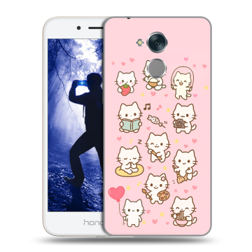 Силиконовый противоударный чехол на Huawei Honor 6A с принтом Hello Kitty Хелоу Кити Силиконовый противоударный чехол на Huawei Honor 6A с принтом Hello Kitty Хелоу Кити
