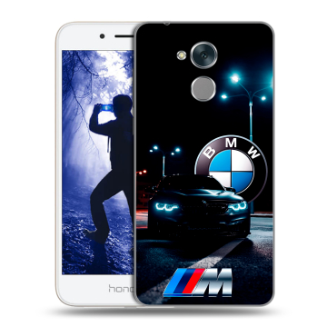 Силиконовый противоударный чехол на Huawei Honor 6A с принтом БМВ BMW Силиконовый противоударный чехол на Huawei Honor 6A с принтом БМВ BMW