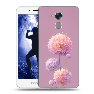 Силиконовый противоударный чехол на Huawei Honor 6A с принтом Цветы Силиконовый противоударный чехол на Huawei Honor 6A с принтом Цветы
