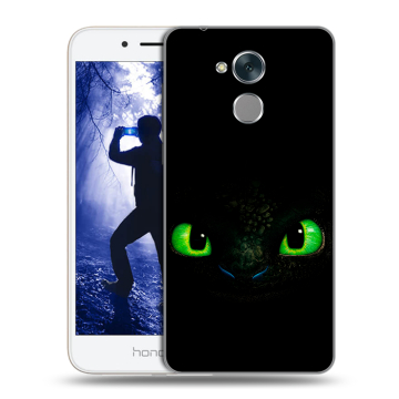 Силиконовый противоударный чехол на Huawei Honor 6A с принтом Как приручить дракона Силиконовый противоударный чехол на Huawei Honor 6A с принтом Как приручить дракона