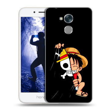 Силиконовый противоударный чехол на Huawei Honor 6A с принтом One Piece Ван Пис Силиконовый противоударный чехол на Huawei Honor 6A с принтом One Piece Ван Пис