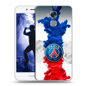 Силиконовый противоударный чехол на Huawei Honor 6A с принтом PSG ПСЖ Силиконовый противоударный чехол на Huawei Honor 6A с принтом PSG ПСЖ