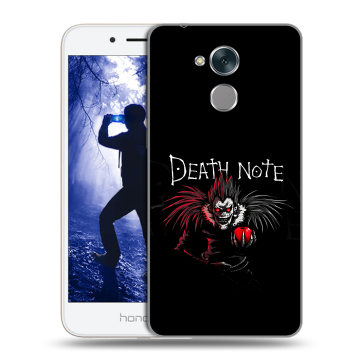 Силиконовый противоударный чехол на Huawei Honor 6A с принтом Death note Тетрадь смерти Силиконовый противоударный чехол на Huawei Honor 6A с принтом Death note Тетрадь смерти
