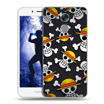 Силиконовый противоударный чехол на Huawei Honor 6A с принтом One Piece Ван Пис Силиконовый противоударный чехол на Huawei Honor 6A с принтом One Piece Ван Пис