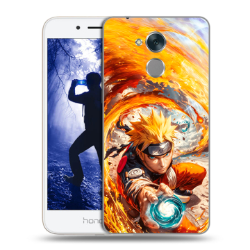 Силиконовый противоударный чехол на Huawei Honor 6A с принтом Аниме Наруто Naruto