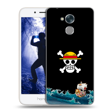 Силиконовый противоударный чехол на Huawei Honor 6A с принтом One Piece Ван Пис