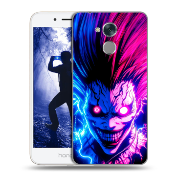 Силиконовый противоударный чехол на Huawei Honor 6A с принтом Death note Тетрадь смерти Силиконовый противоударный чехол на Huawei Honor 6A с принтом Death note Тетрадь смерти