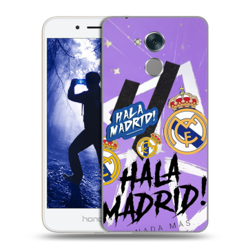 Силиконовый противоударный чехол на Huawei Honor 6A с принтом Real Madrid Реал Мадрид Силиконовый противоударный чехол на Huawei Honor 6A с принтом Real Madrid Реал Мадрид