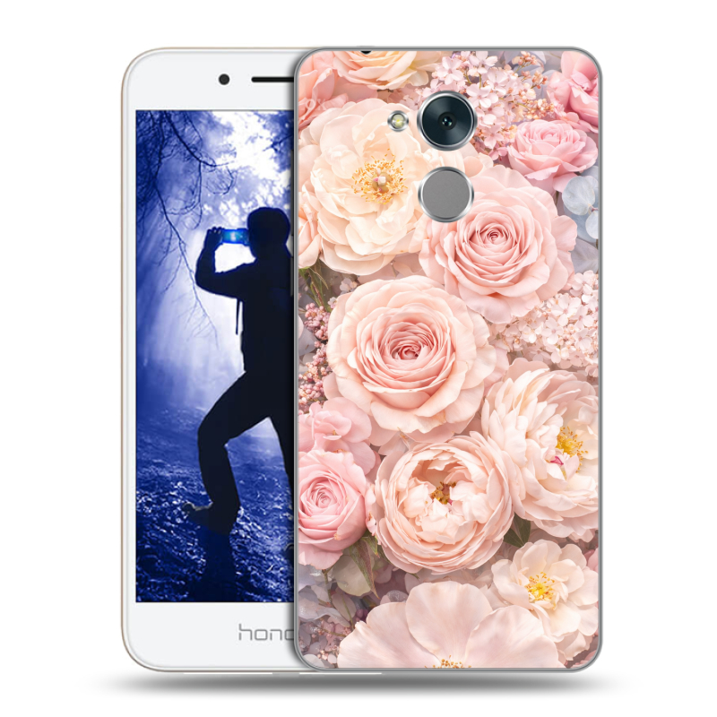 Силиконовый противоударный чехол на Huawei Honor 6A с принтом женский Силиконовый противоударный чехол на Huawei Honor 6A с принтом женский