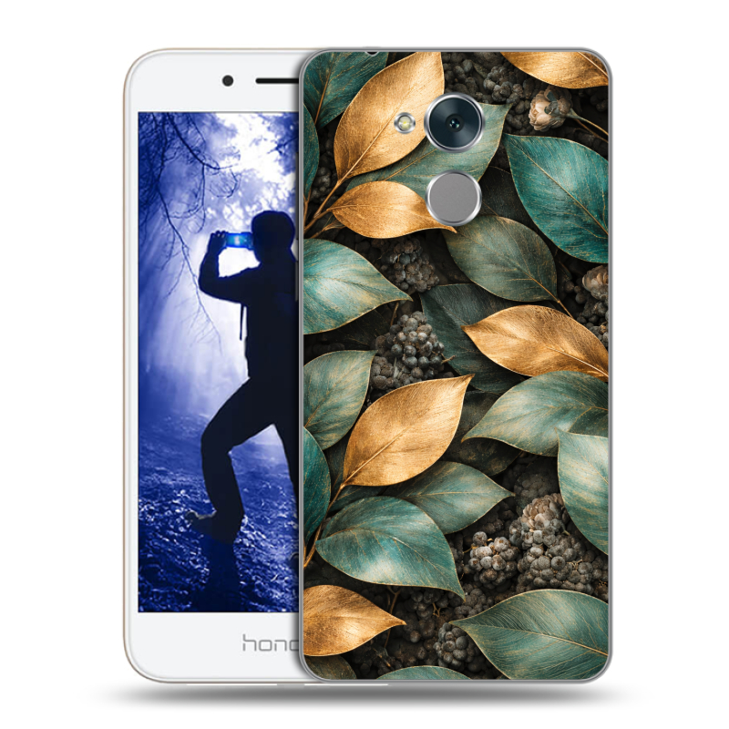 Силиконовый противоударный чехол на Huawei Honor 6A с принтом женский Силиконовый противоударный чехол на Huawei Honor 6A с принтом женский
