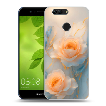 Силиконовый чехол на Huawei Nova 2 Plus с принтом Женский