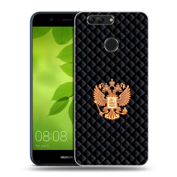 Силиконовый чехол на Huawei Nova 2 Plus с принтом Герб России принт Силиконовый чехол на Huawei Nova 2 Plus с принтом Герб России принт