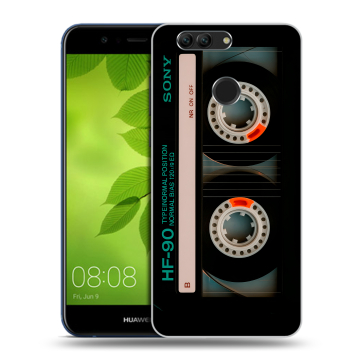 Силиконовый чехол на Huawei Nova 2 Plus с принтом Кассета Силиконовый чехол на Huawei Nova 2 Plus с принтом Кассета