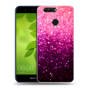 Силиконовый чехол на Huawei Nova 2 Plus с принтом Блестки Силиконовый чехол на Huawei Nova 2 Plus с принтом Блестки