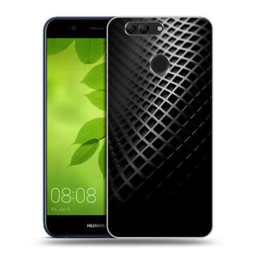 Силиконовый чехол на Huawei Nova 2 Plus с принтом Текстура металла Силиконовый чехол на Huawei Nova 2 Plus с принтом Текстура металла