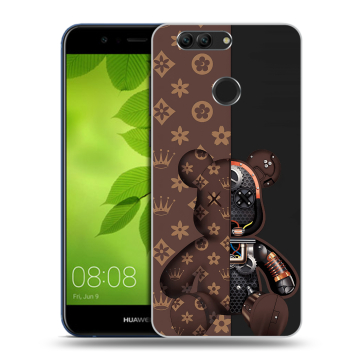 Силиконовый чехол на Huawei Nova 2 Plus с принтом Луи робот Силиконовый чехол на Huawei Nova 2 Plus с принтом Луи робот