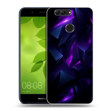 Силиконовый чехол на Huawei Nova 2 Plus с принтом Абстракиция
