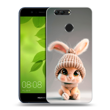 Силиконовый чехол на Huawei Nova 2 Plus с принтом Кролик Силиконовый чехол на Huawei Nova 2 Plus с принтом Кролик
