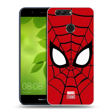 Силиконовый чехол на Huawei Nova 2 Plus с принтом человек паук spiderman Силиконовый чехол на Huawei Nova 2 Plus с принтом человек паук spiderman