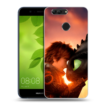 Силиконовый чехол на Huawei Nova 2 Plus с принтом Как приручить дракона Силиконовый чехол на Huawei Nova 2 Plus с принтом Как приручить дракона