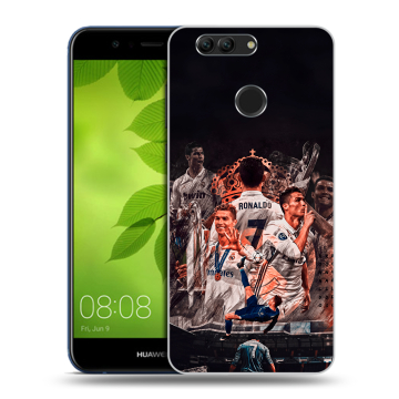 Силиконовый чехол на Huawei Nova 2 Plus с принтом Реал Роналдо Real Ronaldo
