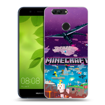 Силиконовый чехол на Huawei Nova 2 Plus с принтом Майнкрафт Minecraft Силиконовый чехол на Huawei Nova 2 Plus с принтом Майнкрафт Minecraft