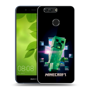 Силиконовый чехол на Huawei Nova 2 Plus с принтом Майнкрафт Minecraft Силиконовый чехол на Huawei Nova 2 Plus с принтом Майнкрафт Minecraft