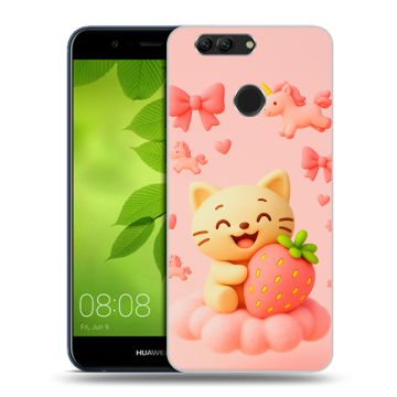 Силиконовый чехол на Huawei Nova 2 Plus с принтом для девочек