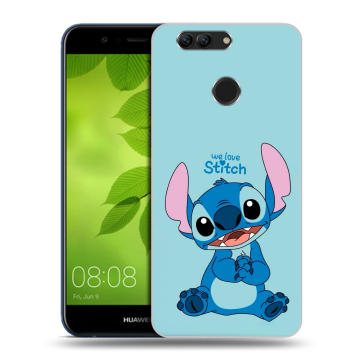 Силиконовый чехол на Huawei Nova 2 Plus с принтом Лило и Стич