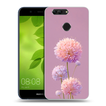 Силиконовый чехол на Huawei Nova 2 Plus с принтом Цветы
