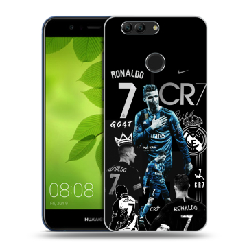 Силиконовый чехол на Huawei Nova 2 Plus с принтом Реал Роналдо
