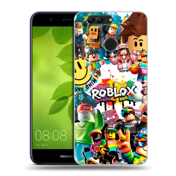 Силиконовый чехол на Huawei Nova 2 Plus с принтом Roblox Роблокс Силиконовый чехол на Huawei Nova 2 Plus с принтом Roblox Роблокс