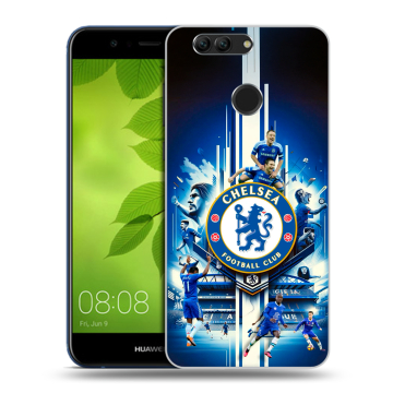 Силиконовый чехол на Huawei Nova 2 Plus с принтом Chelsea Челси