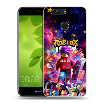 Силиконовый чехол на Huawei Nova 2 Plus с принтом Roblox Роблокс Силиконовый чехол на Huawei Nova 2 Plus с принтом Roblox Роблокс
