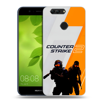 Силиконовый чехол на Huawei Nova 2 Plus с принтом Counter Strike Силиконовый чехол на Huawei Nova 2 Plus с принтом Counter Strike