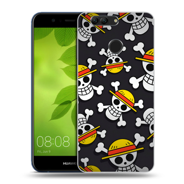Силиконовый чехол на Huawei Nova 2 Plus с принтом One Piece Ван Пис