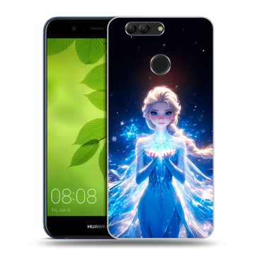 Силиконовый чехол на Huawei Nova 2 Plus с принтом Холодное сердце Frozen Силиконовый чехол на Huawei Nova 2 Plus с принтом Холодное сердце Frozen